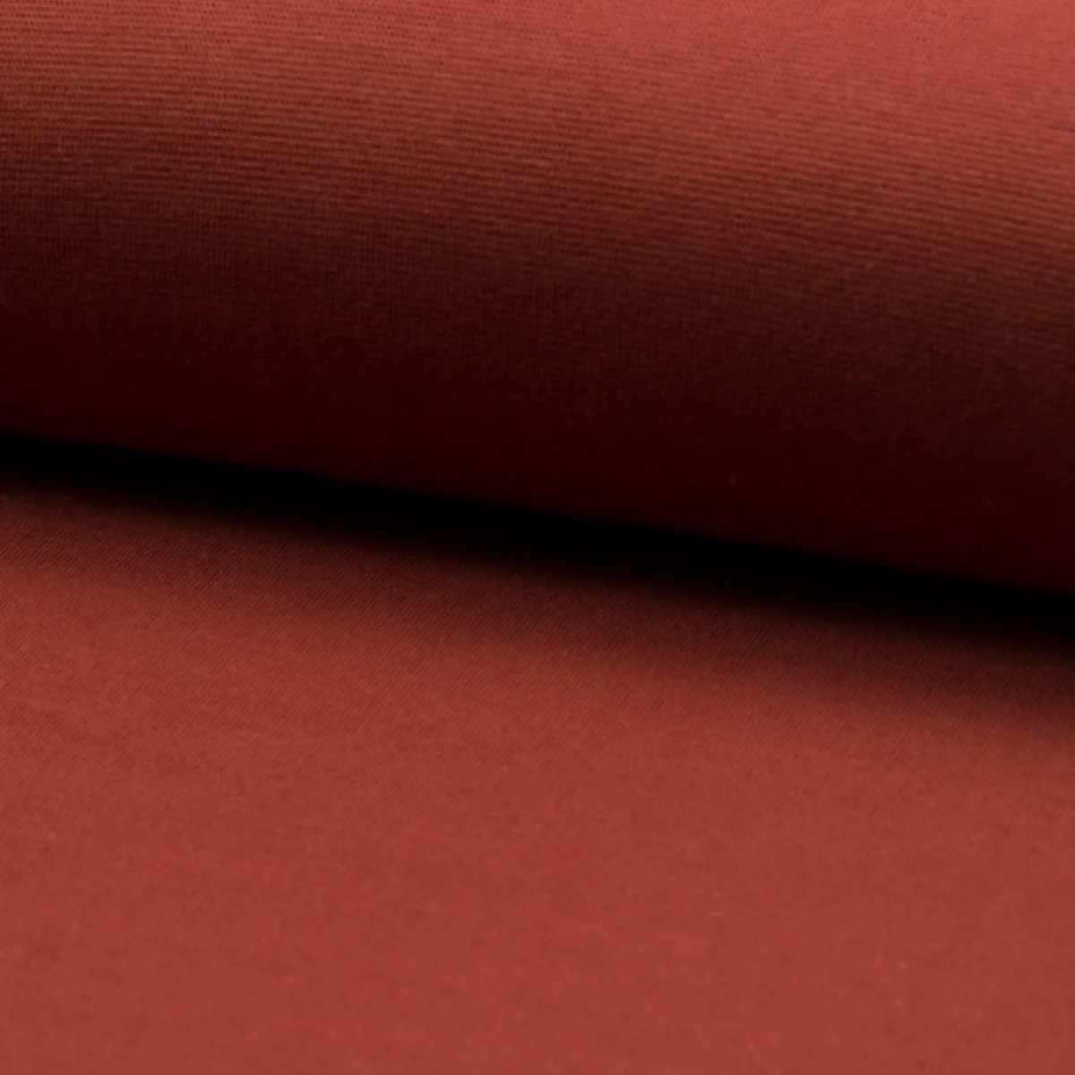 Ribbing Bio GOTS - Terracotta