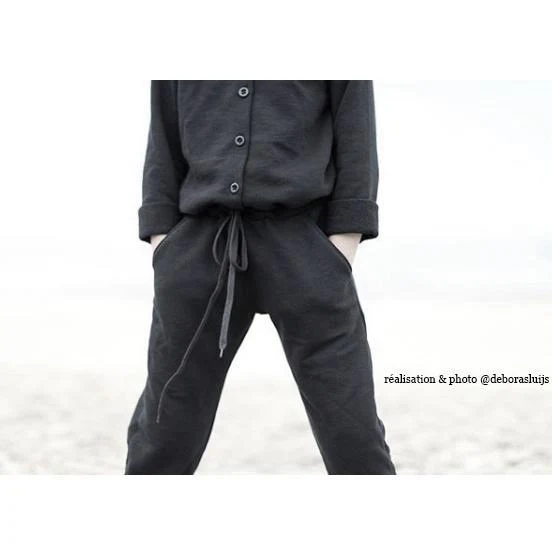 Brushed Back Sweatshirt - Black