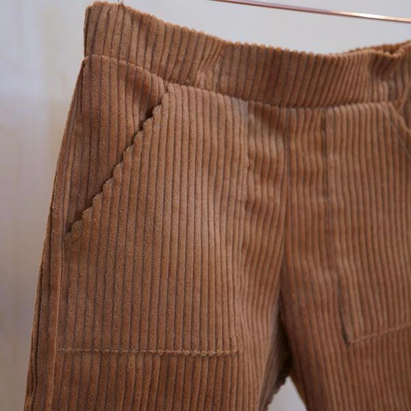 Corduroy 4w Fabric - Hazelnut - Image 7