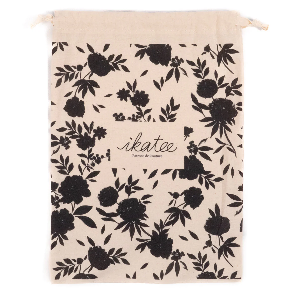 Cotton pouch ©ikatee - 25x35 cm - Image 3