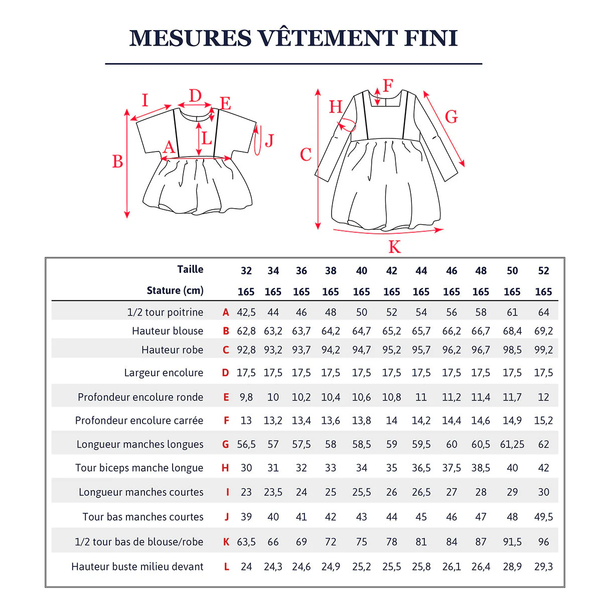 Duo Sakura Kids/Mum - blouse & dress - PDF Sewing Patterns - Image 17