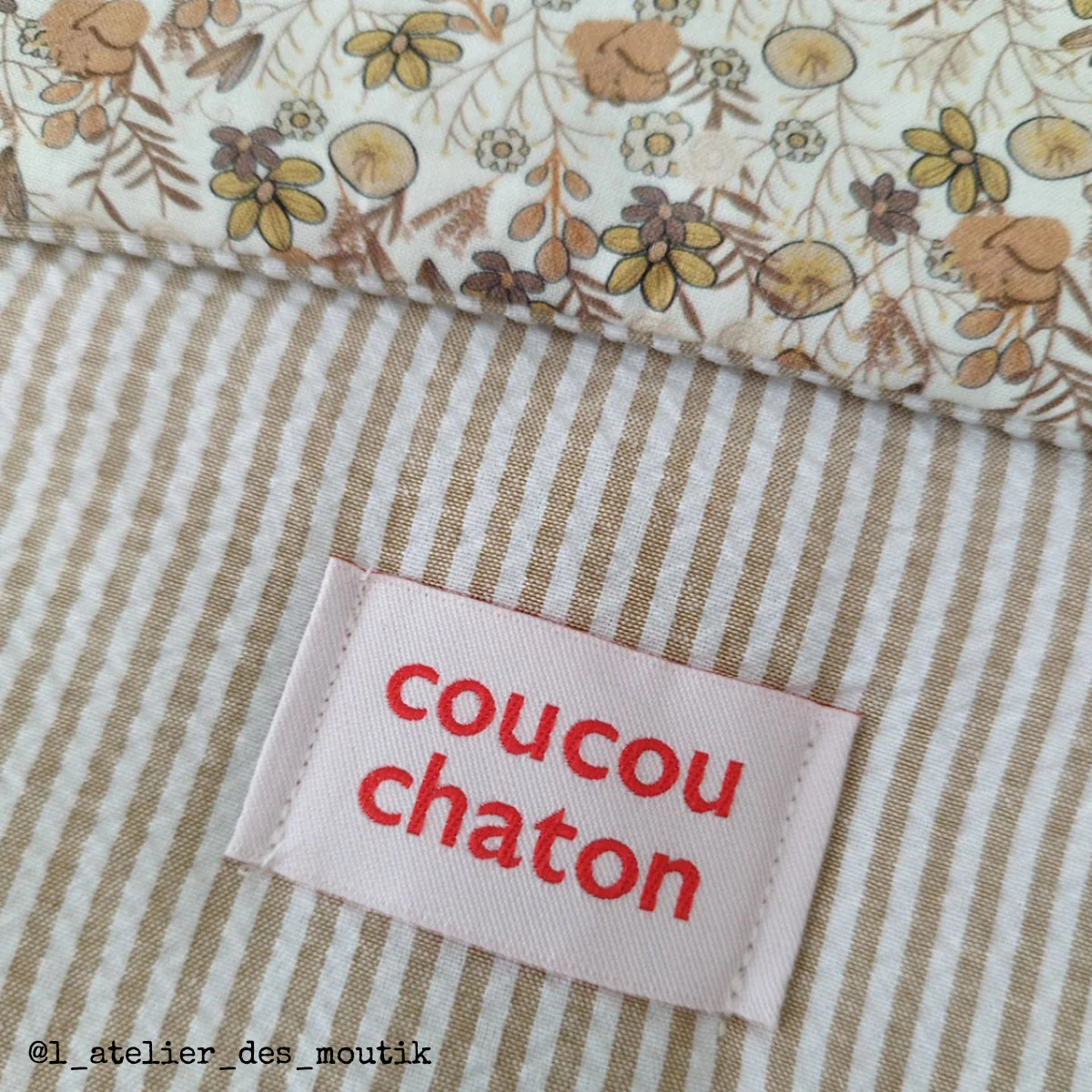 Woven Labels ©ikatee - Coucou chaton - x5 - Image 5