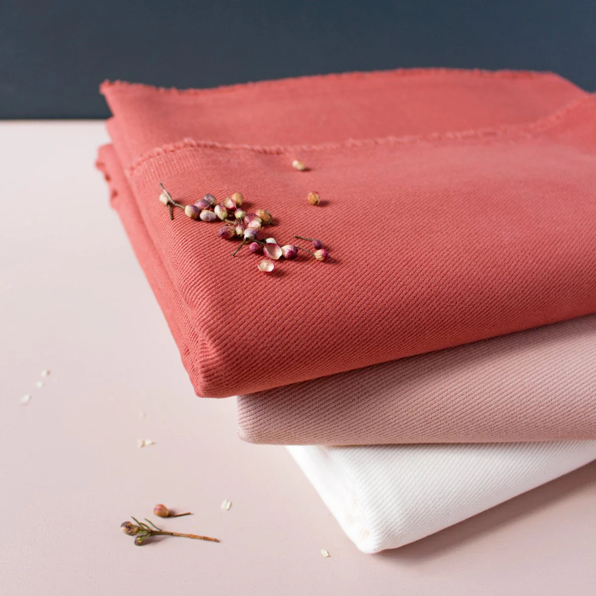 Tissu gabardine ©Atelier Brunette - Gabardine Chestnut - Image 2
