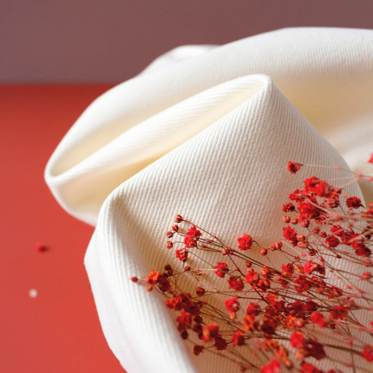 Gabardine Fabric ©Atelier Brunette - Off-white - Image 7