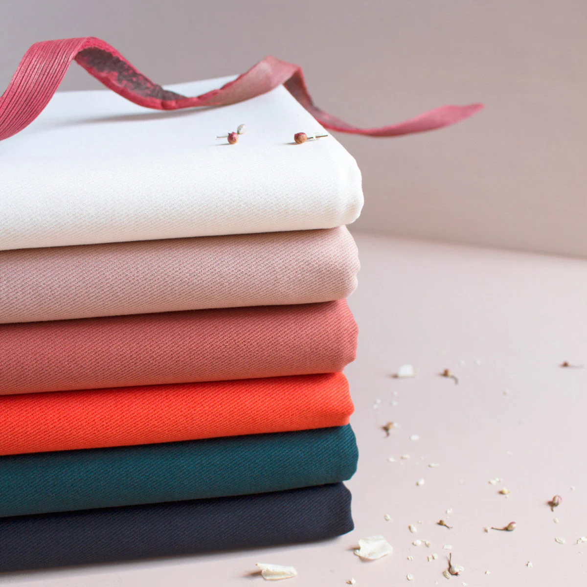 Gabardine Fabric ©Atelier Brunette - Off-white - Image 8