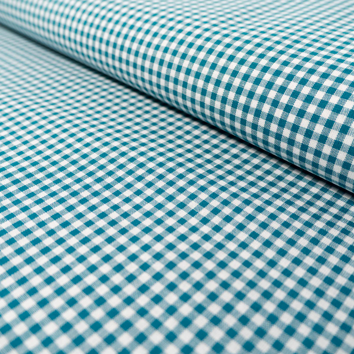 Gingham medium check - Deep green