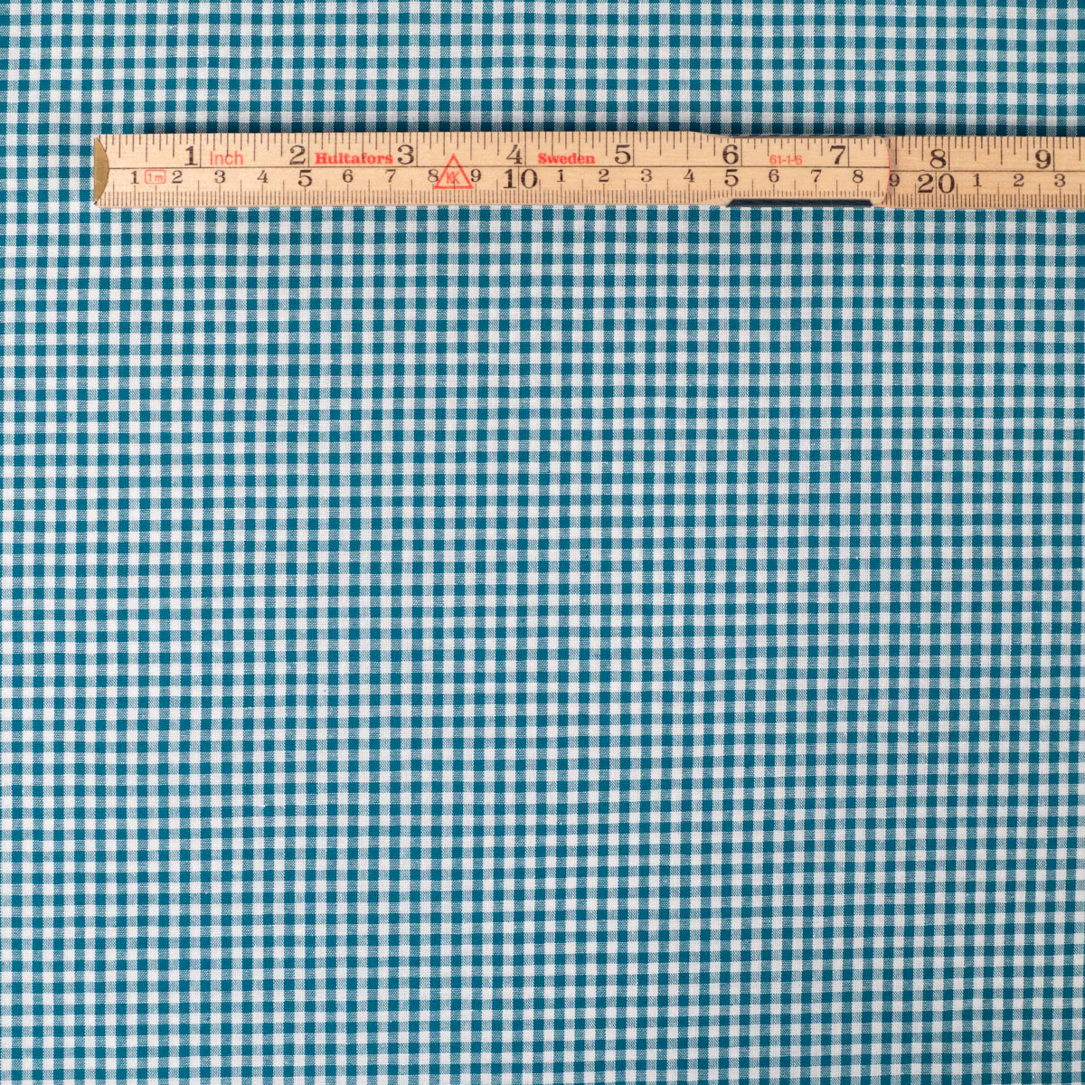 Gingham medium check - Deep green - Image 5