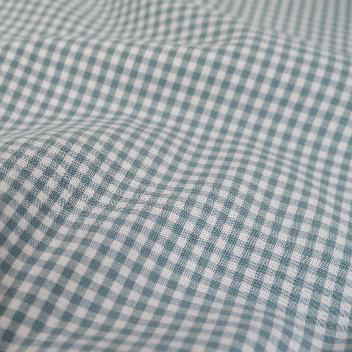 Gingham mini check - Grey blue
