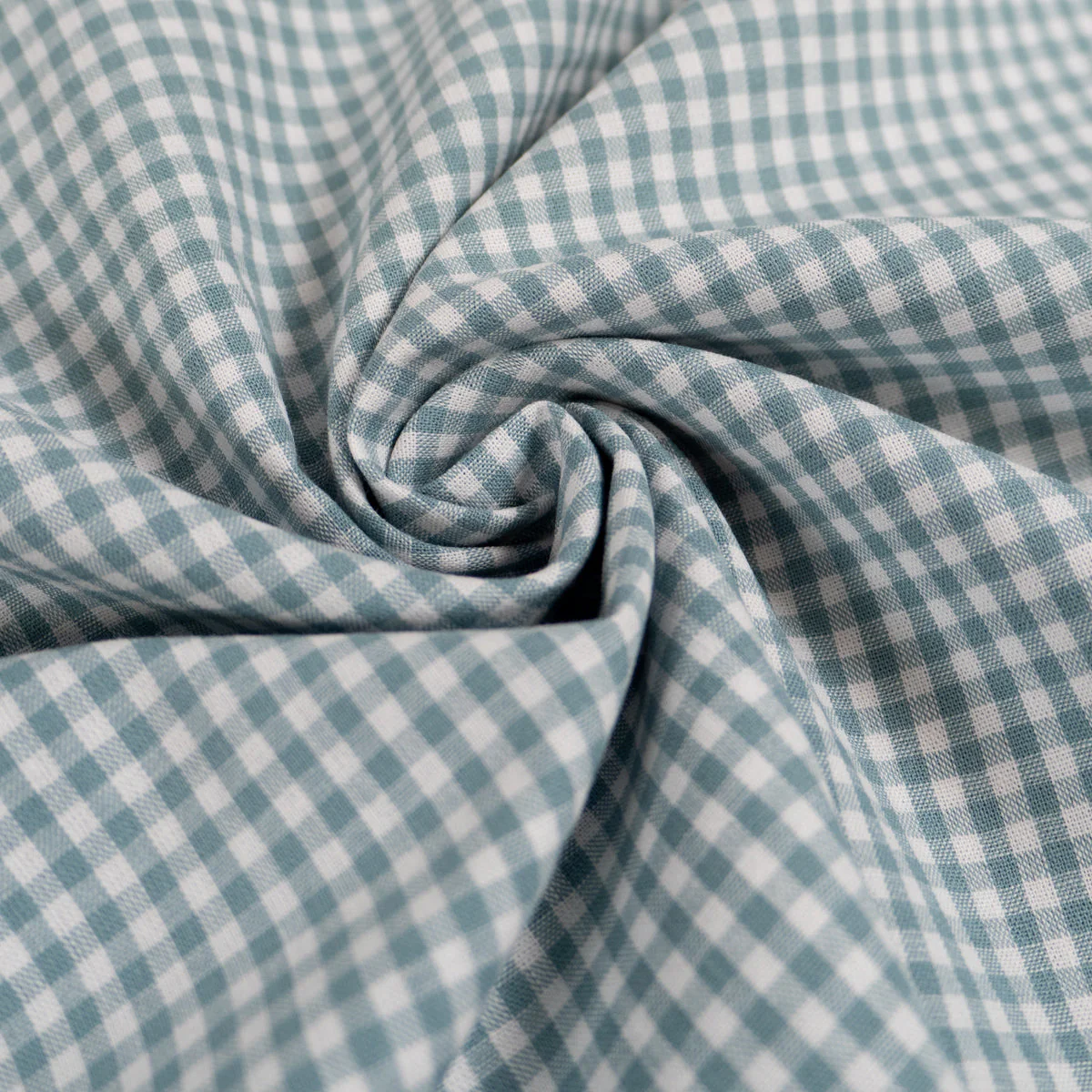 Gingham mini check - Grey blue - Image 5