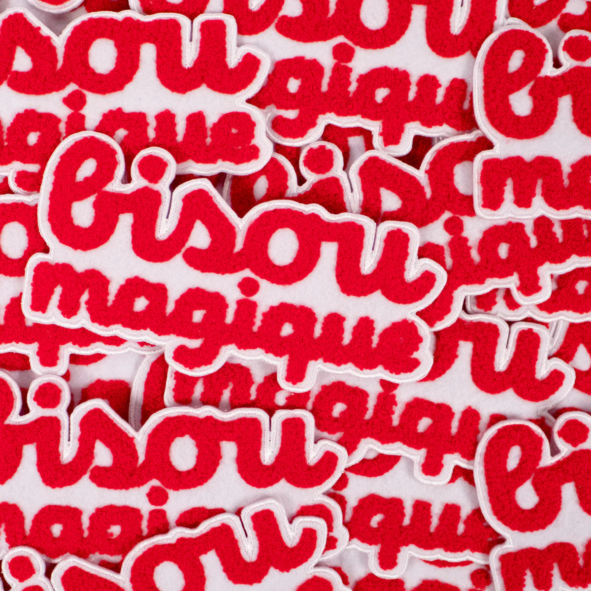 Iron-on patch ikatee® - Wide size - Bisou magique - Image 2