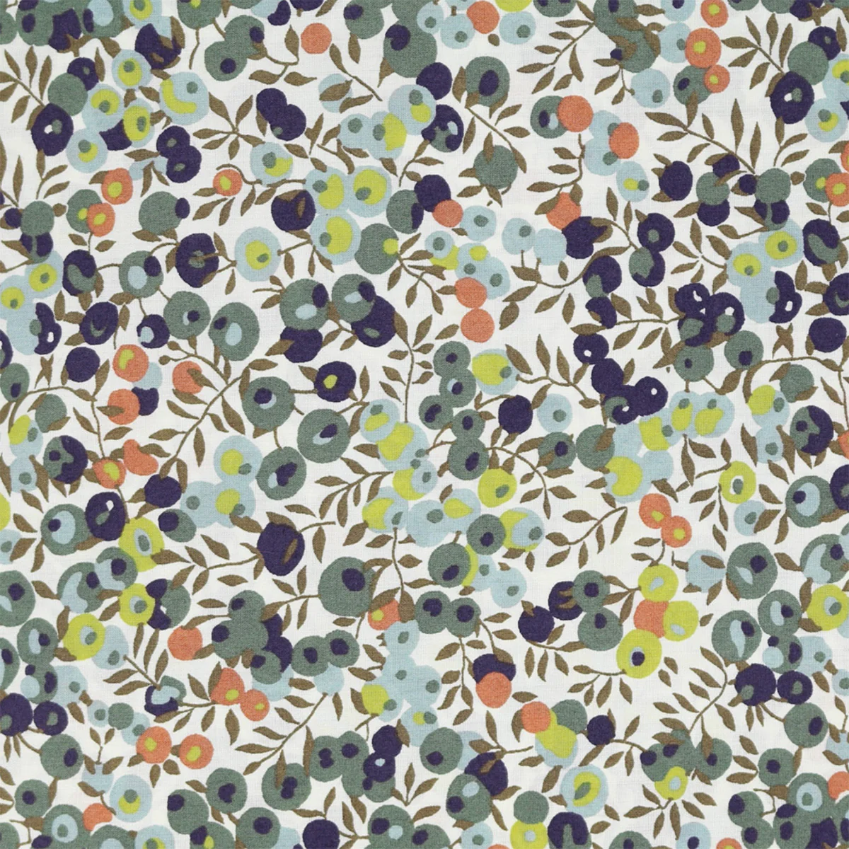 Liberty fabric Wiltshire - Khaki - Image 6