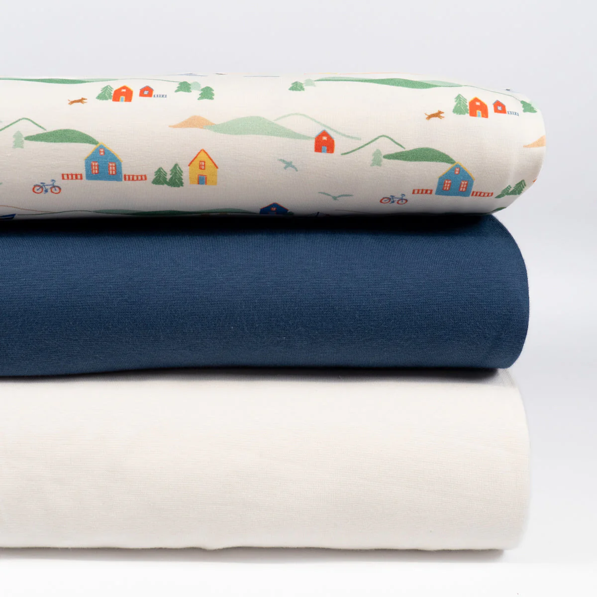 Organic stretch Jersey© ikatee - Islande - Off white - Image 6