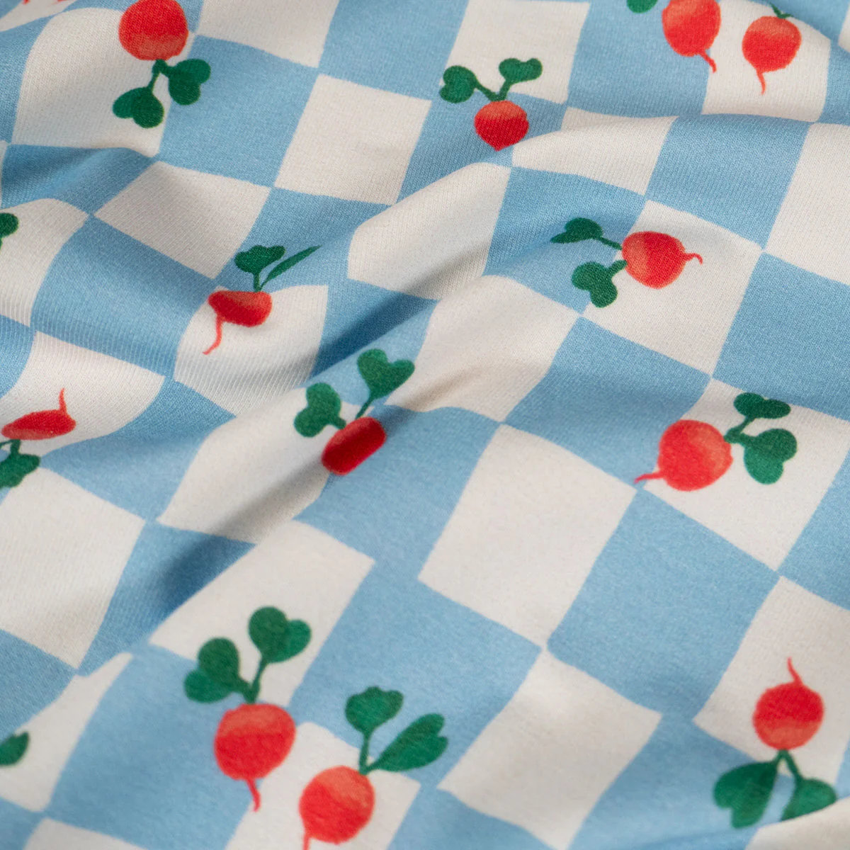 Organic stretch Jersey© ikatee - Ravanello - Blue - Image 10