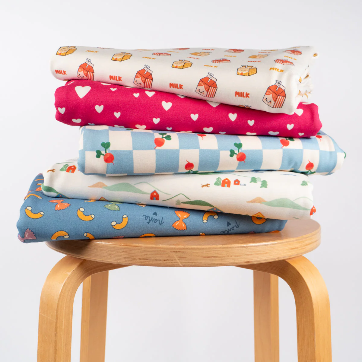 Organic stretch Jersey© ikatee - Ravanello - Blue - Image 14