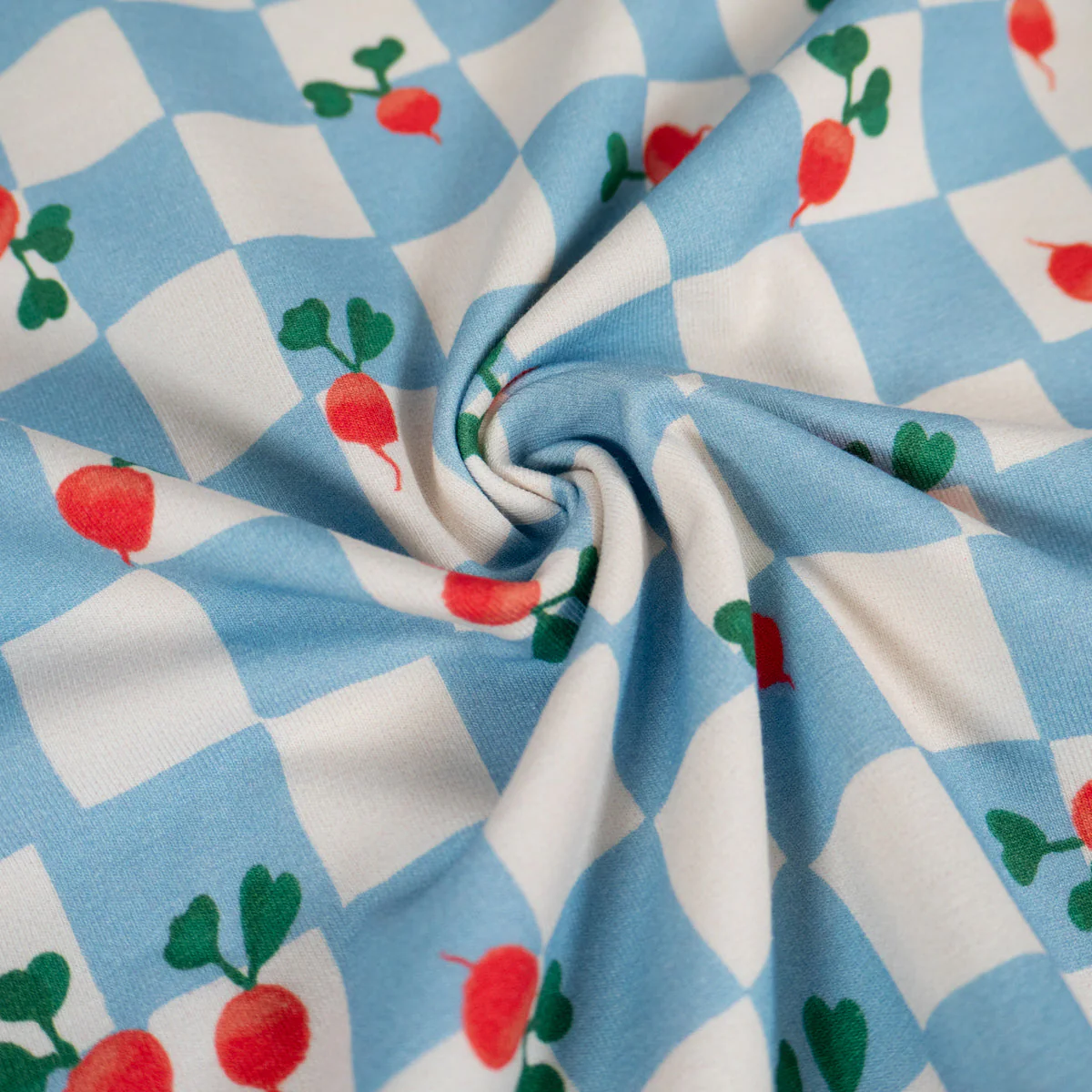 Organic stretch Jersey© ikatee - Ravanello - Blue - Image 9