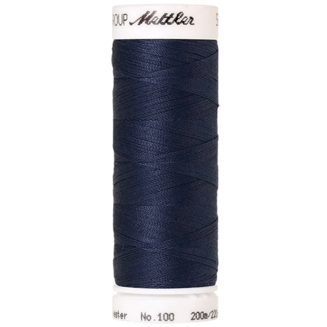Sewing Thread Mettler 200m - 585 - Navy Blue
