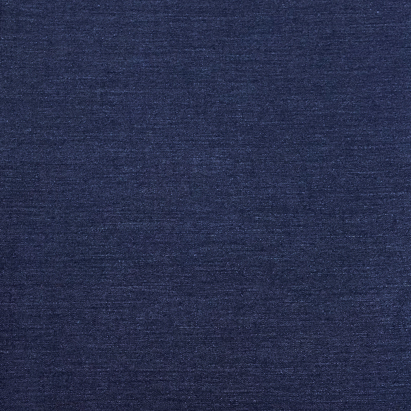 Linen Viscose fabric ©Sorona - Navy/jean - Image 7
