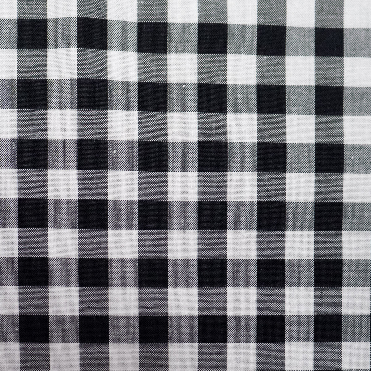 Gingham medium check - Black - Image 3