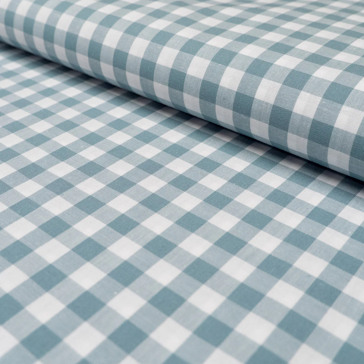Gingham medium check - Blue grey - Image 2