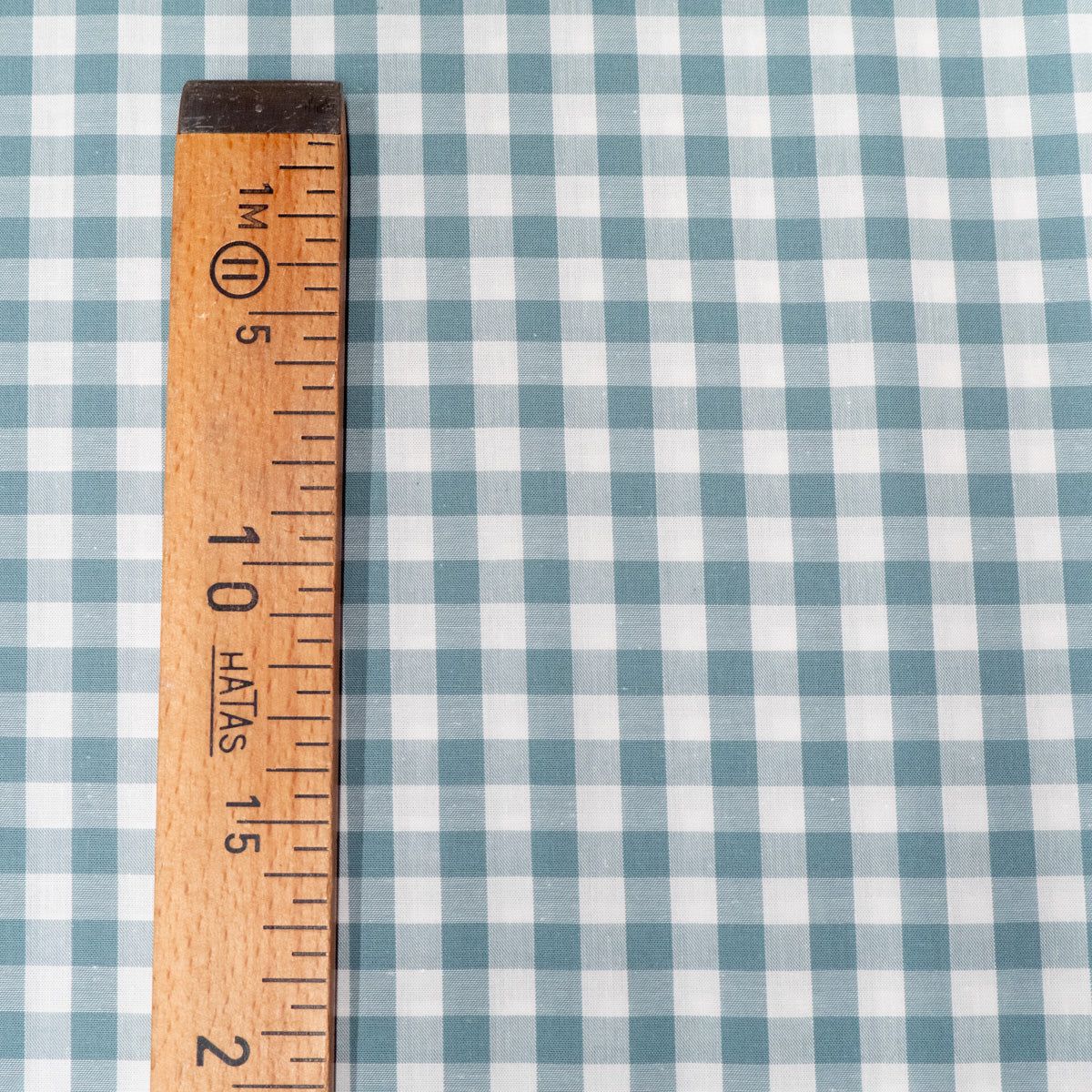 Gingham medium check - Blue grey - Image 4