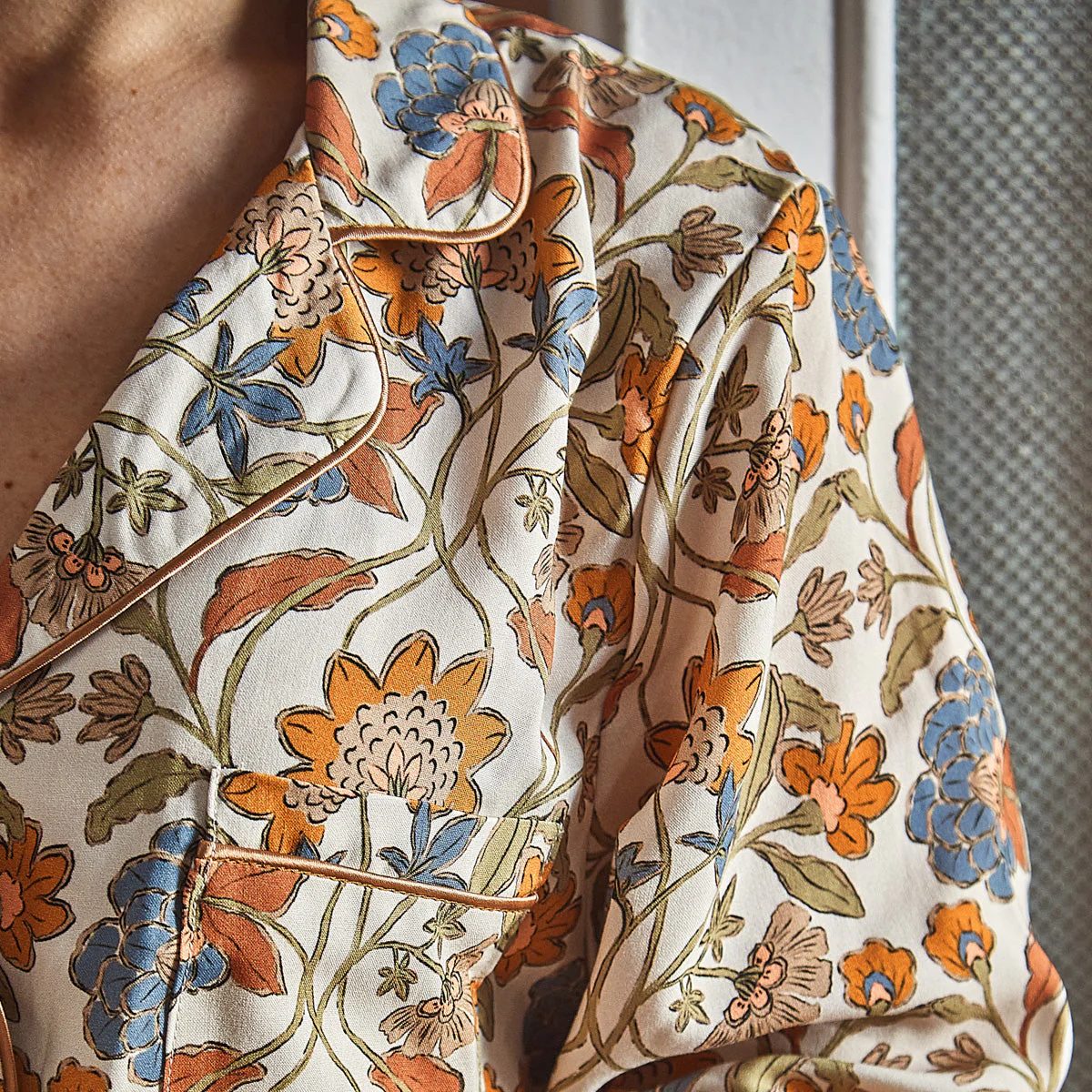 Viscose - ikatee® - Jaipur - Beige - Image 2