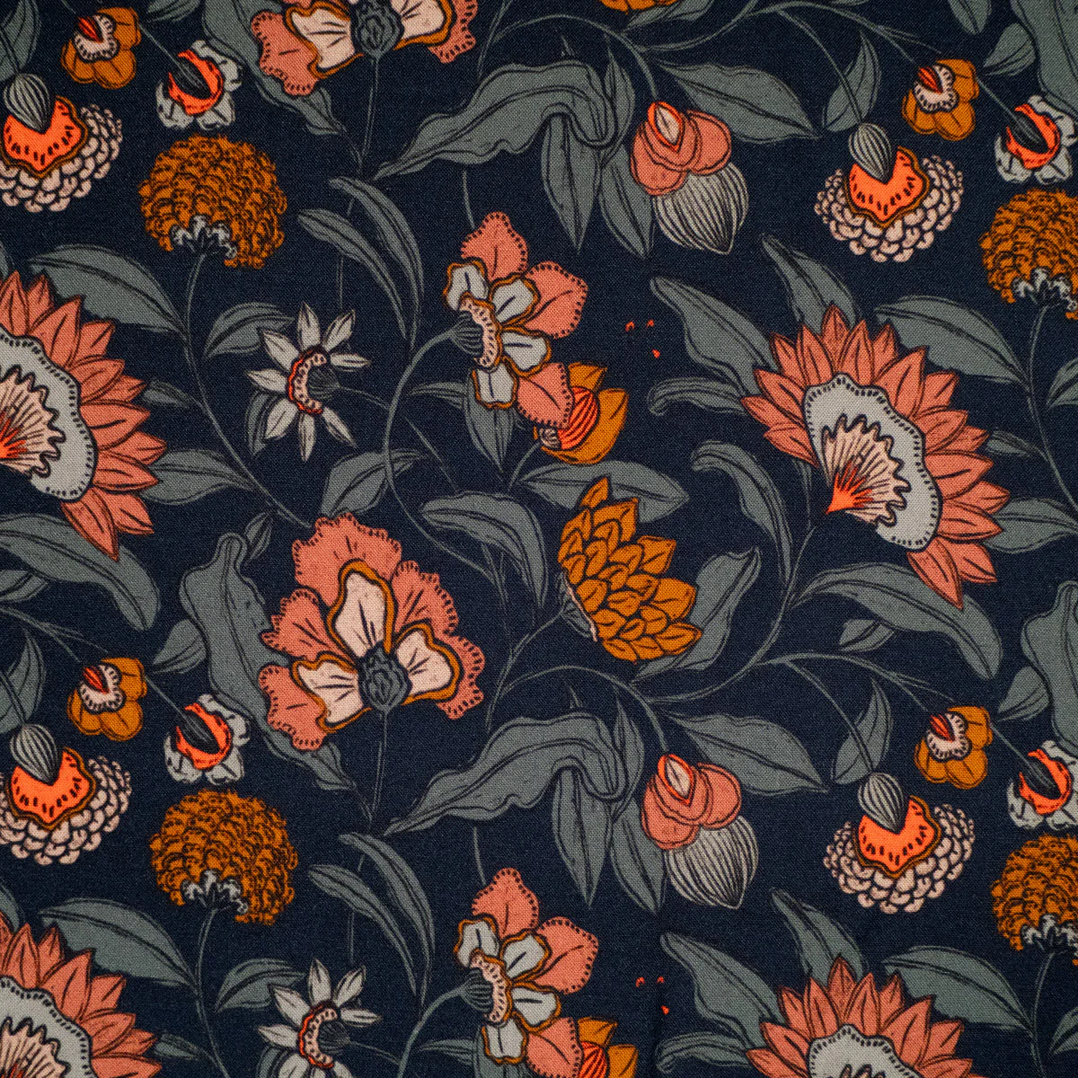 Viscose - ikatee® - Mumbai - Blue - Image 2
