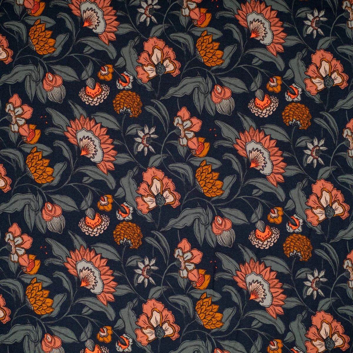 Viscose - ikatee® - Mumbai - Blue - Image 9