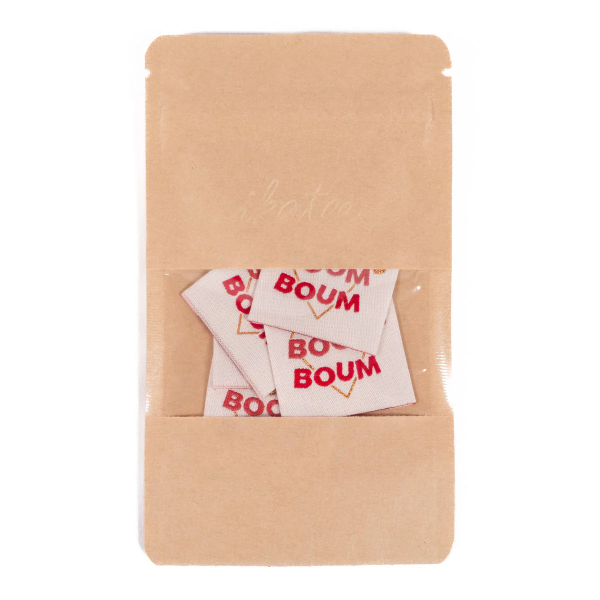 Woven Labels ©ikatee - Boom Boum - x5 - Image 2