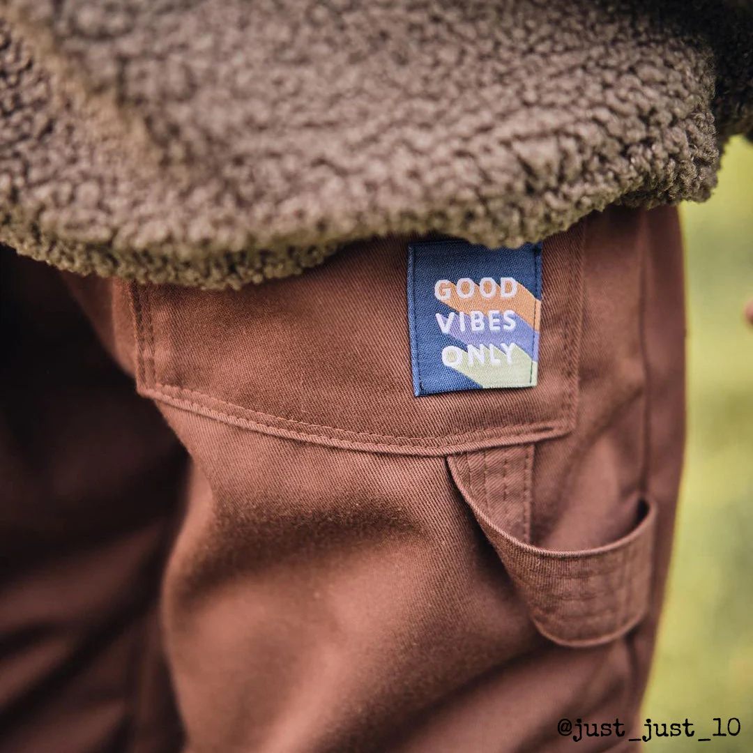 Woven Labels ©ikatee - Good vibes only - x5 - Image 3