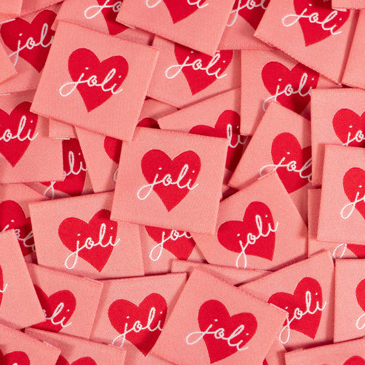 Woven Labels ©ikatee - Joli Coeur - x5