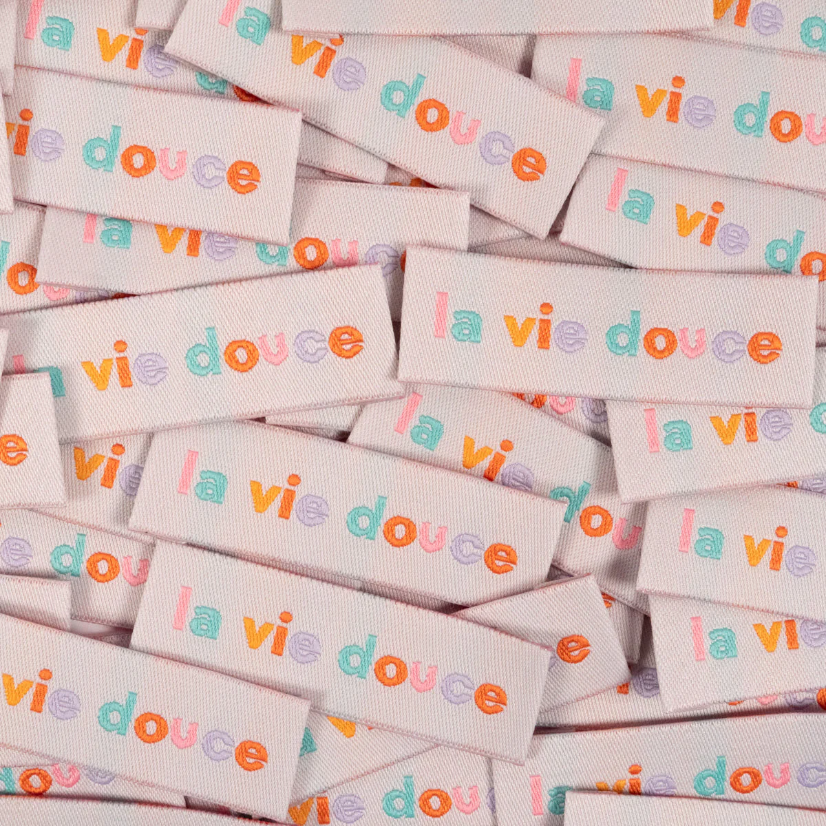 Woven Labels ©ikatee - La vie douce - x5