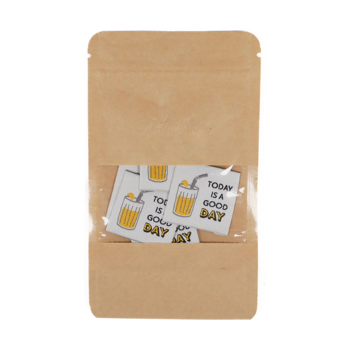 Woven Labels ©ikatee - Today is a good day - x5 - Image 2