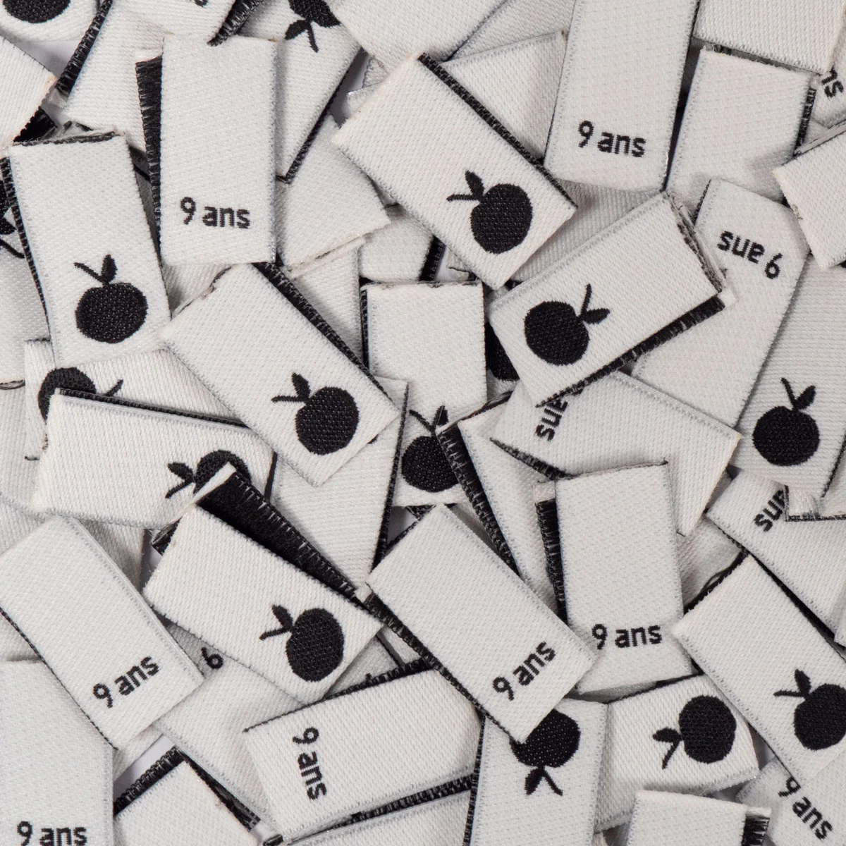 Woven size labels ©ikatee - 3 month to 10 years - x7 - Image 31