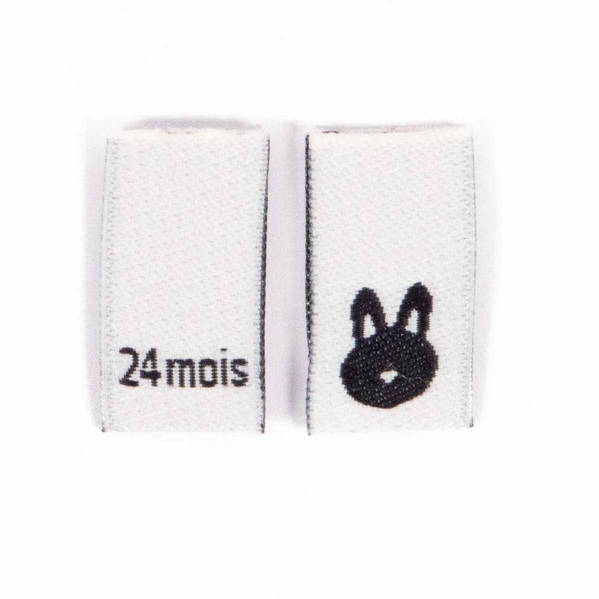 Woven size labels ©ikatee - Baby set from 3 to 24 months - x15 - Image 11