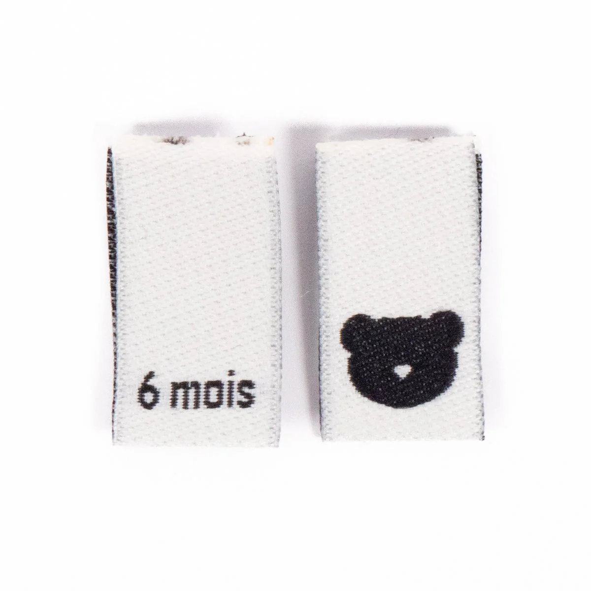 Woven size labels ©ikatee - Baby set from 3 to 24 months - x15 - Image 5