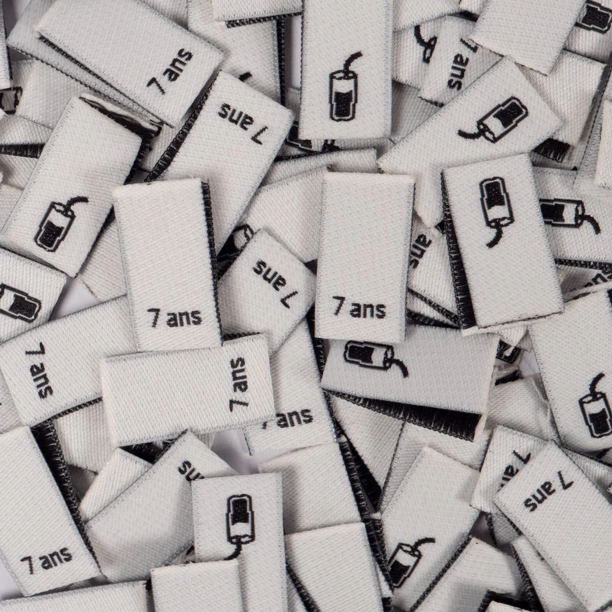 Woven size labels ©ikatee - Kid set from 3 to 7 years - x15 - Image 10