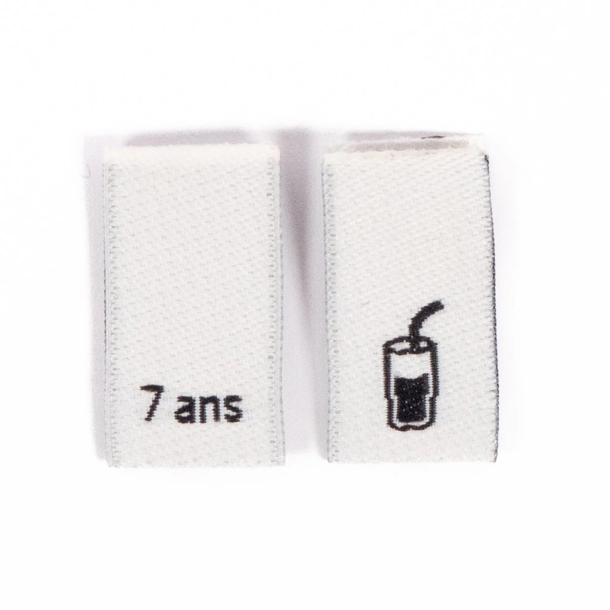 Woven size labels ©ikatee - Kid set from 3 to 7 years - x15 - Image 11